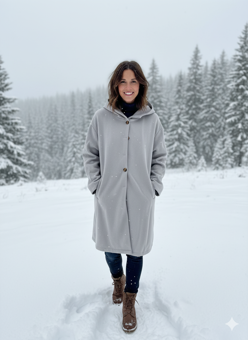 Women's Chic Hooded Lightweight Fashion Coat