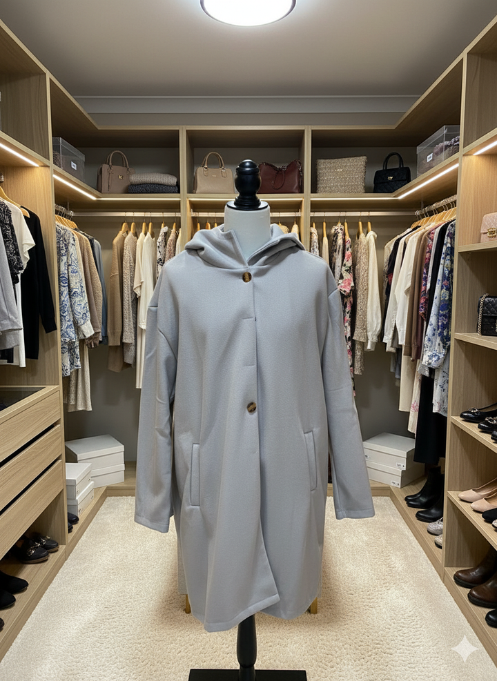 Women's Chic Hooded Lightweight Fashion Coat