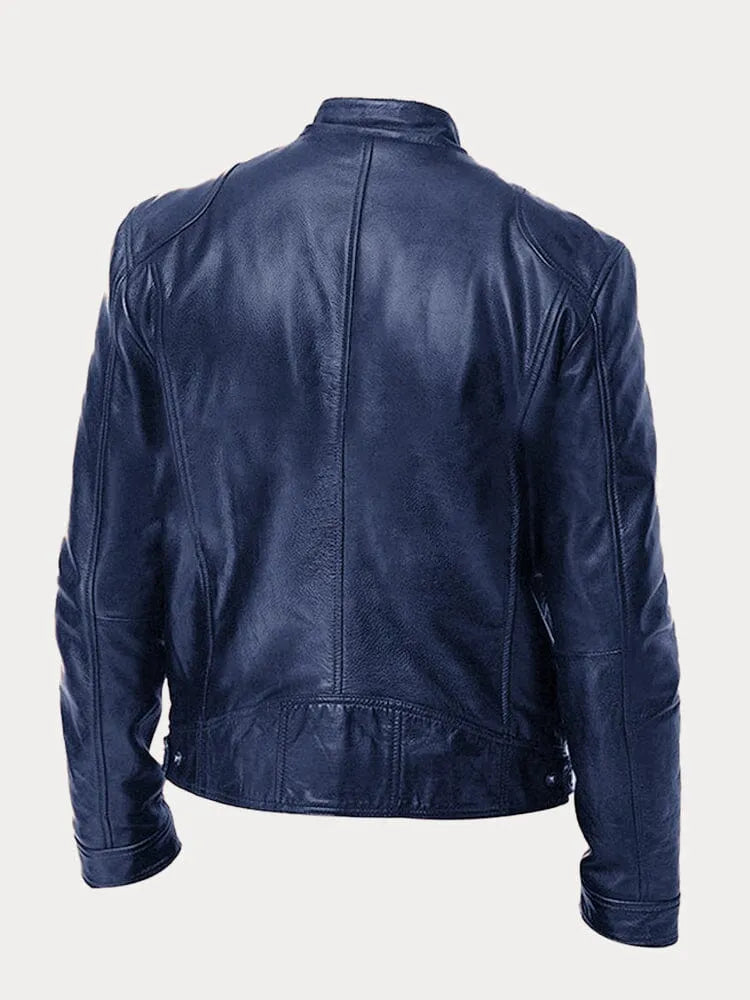 Men's Timeless Essential Leather Jacket