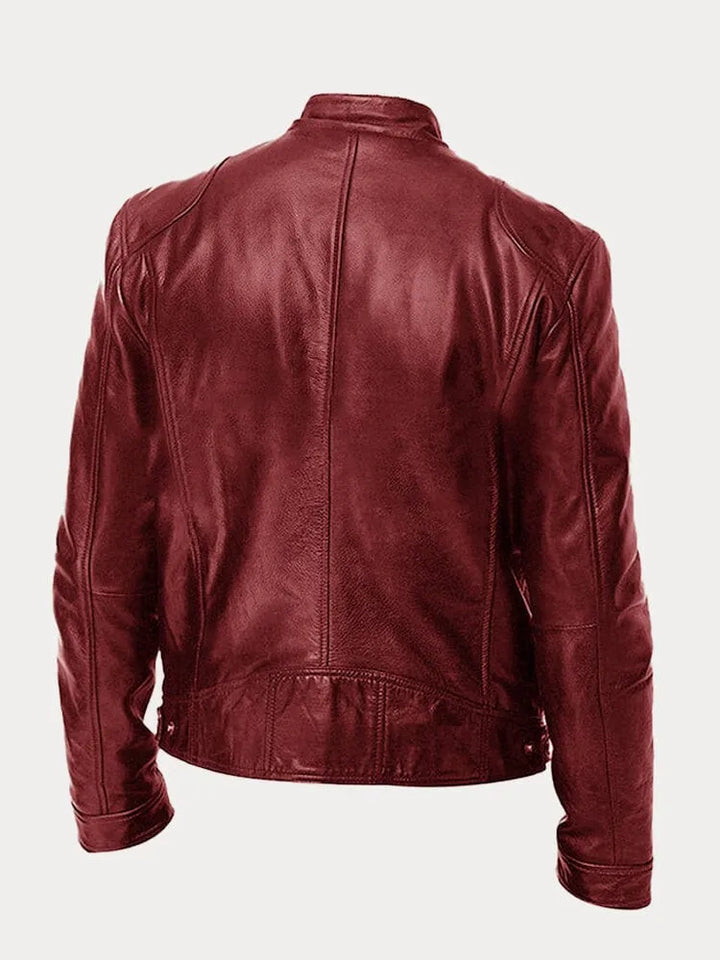 Men's Timeless Essential Leather Jacket