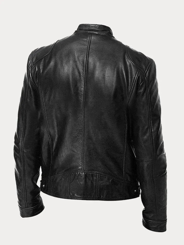 Men's Timeless Essential Leather Jacket