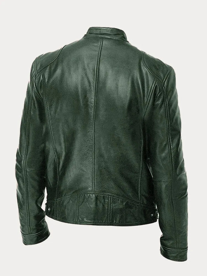 Men's Timeless Essential Leather Jacket