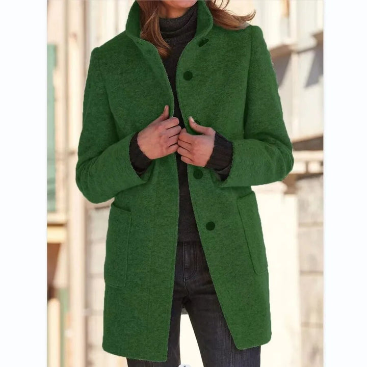 Women's Classic Wool Blend Winter Coat