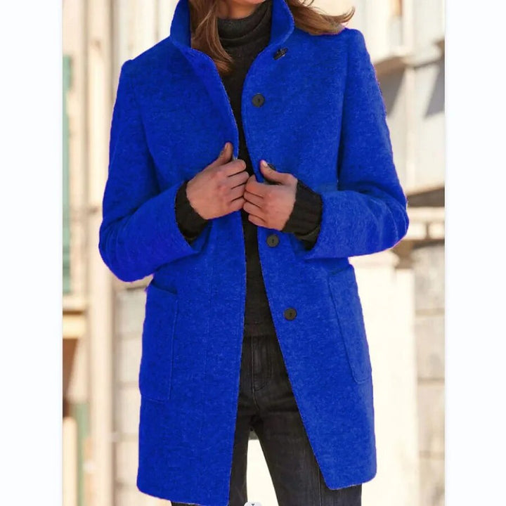 Women's Classic Wool Blend Winter Coat