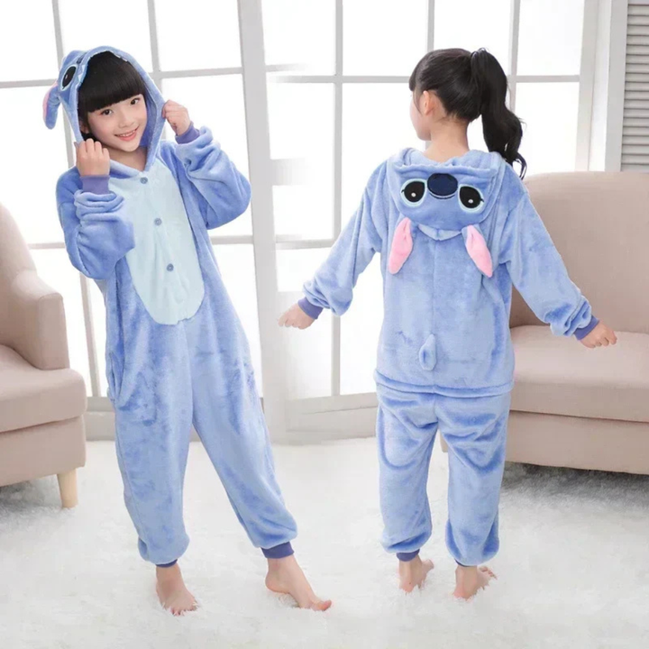 Women's Cozy Character Hooded Pajama for Girls