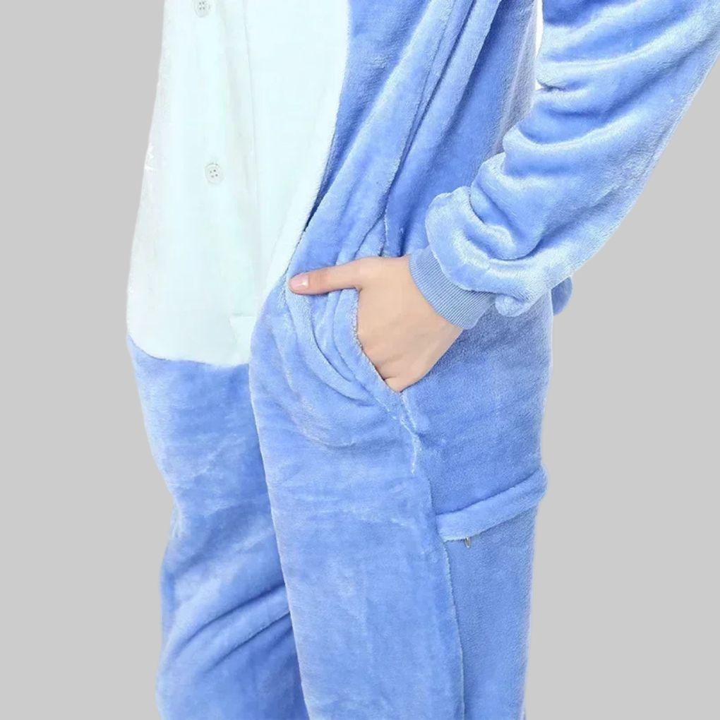 Women's Cozy Character Hooded Pajama for Girls