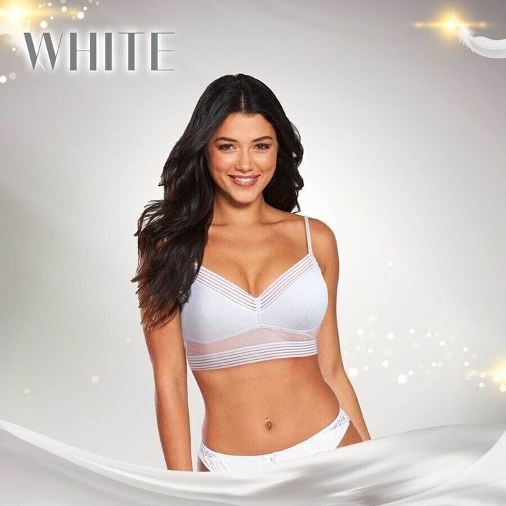 Women's Backless Lace Bralette with Wireless Support