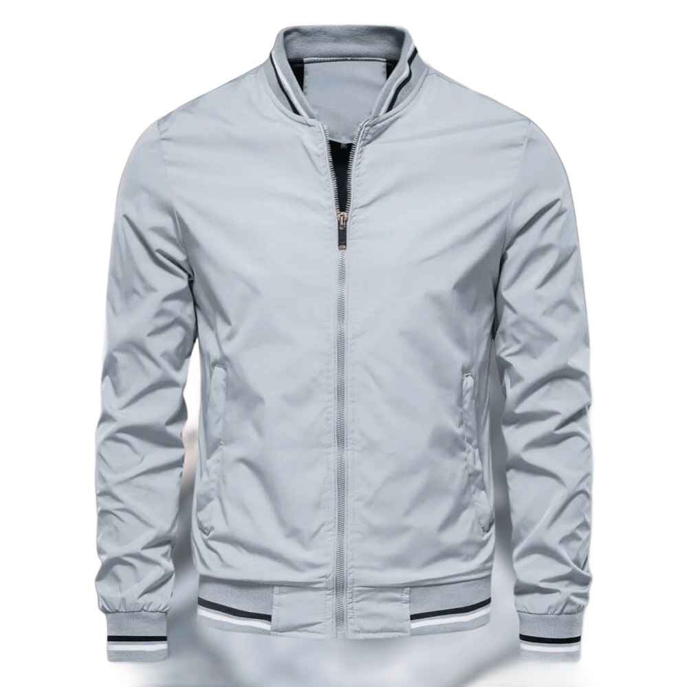 Men's Lightweight Water-Repellent Bomber Jacket