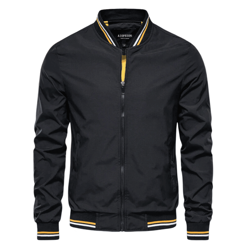 Men's Lightweight Water-Repellent Bomber Jacket