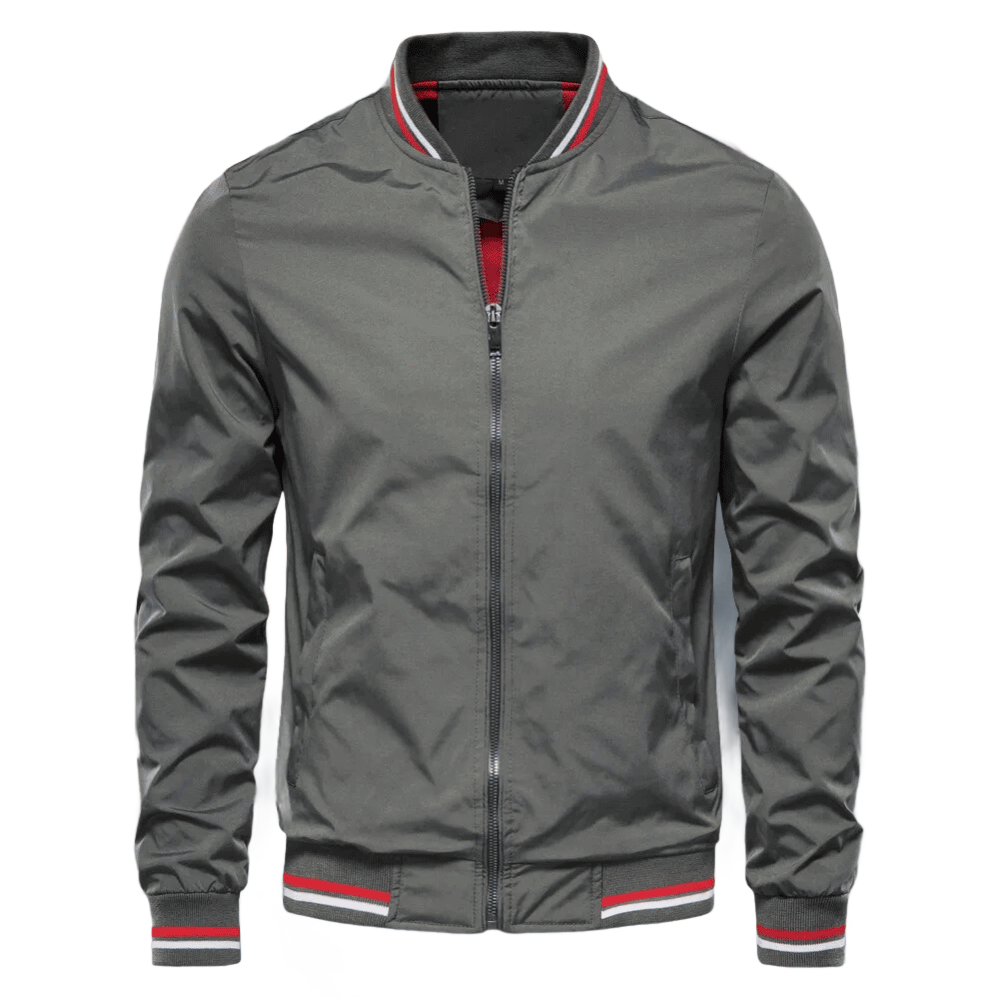 Men's Lightweight Water-Repellent Bomber Jacket