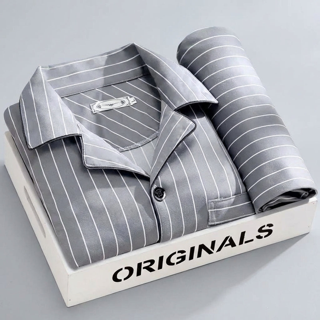 Men's Plaid Lounge Set for Comfort and Style