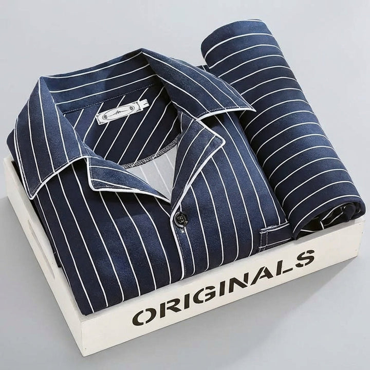 Men's Plaid Lounge Set for Comfort and Style