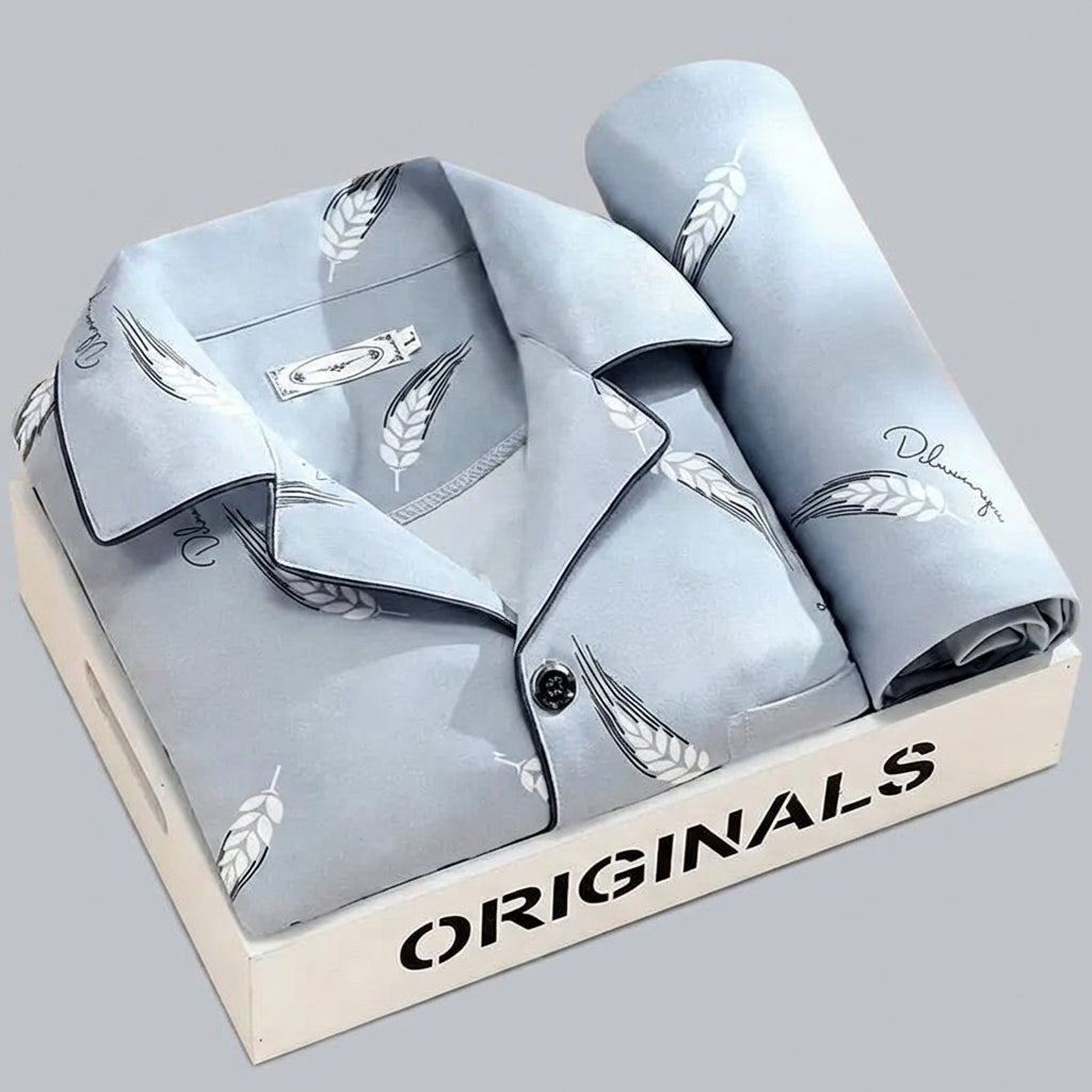 Men's Plaid Lounge Set for Comfort and Style
