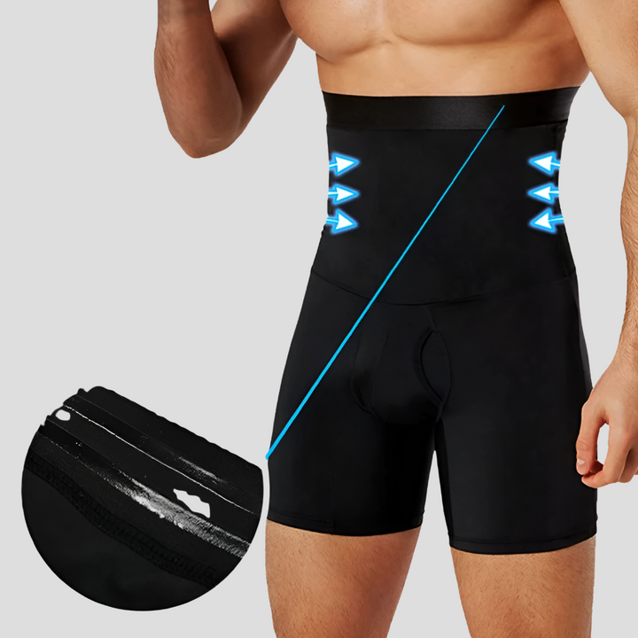 Men's High-Rise Body Alignment Compression Shorts
