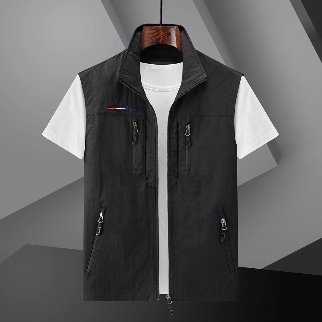 Men's Lightweight Multi-Pocket Outdoor Utility Vest