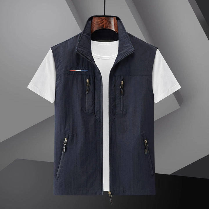 Men's Lightweight Multi-Pocket Outdoor Utility Vest