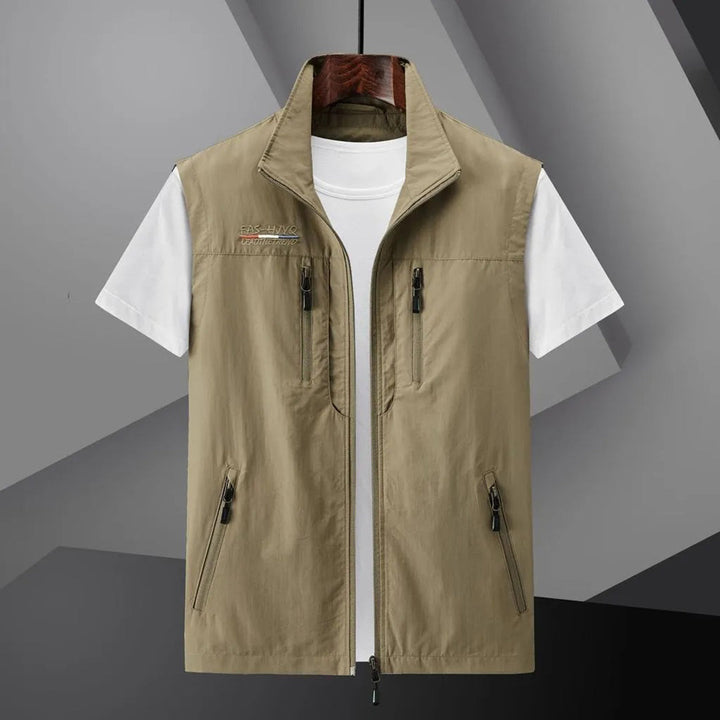 Men's Lightweight Multi-Pocket Outdoor Utility Vest