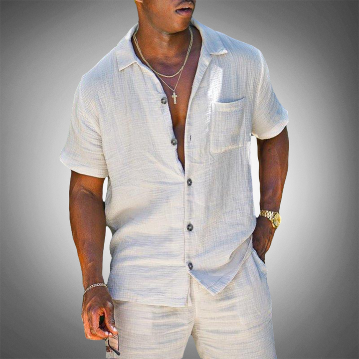Men's Relaxed Breathable Linen Outfit