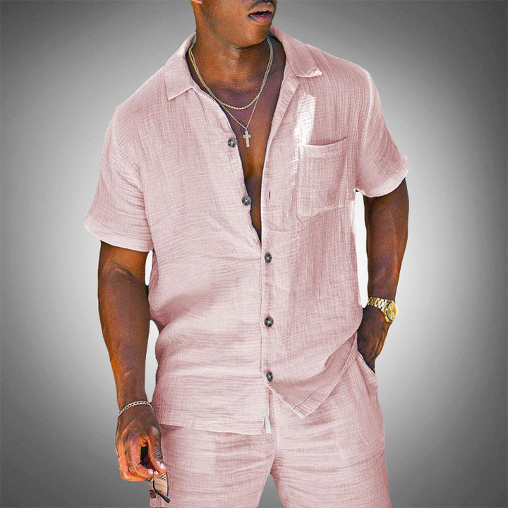 Men's Relaxed Breathable Linen Outfit