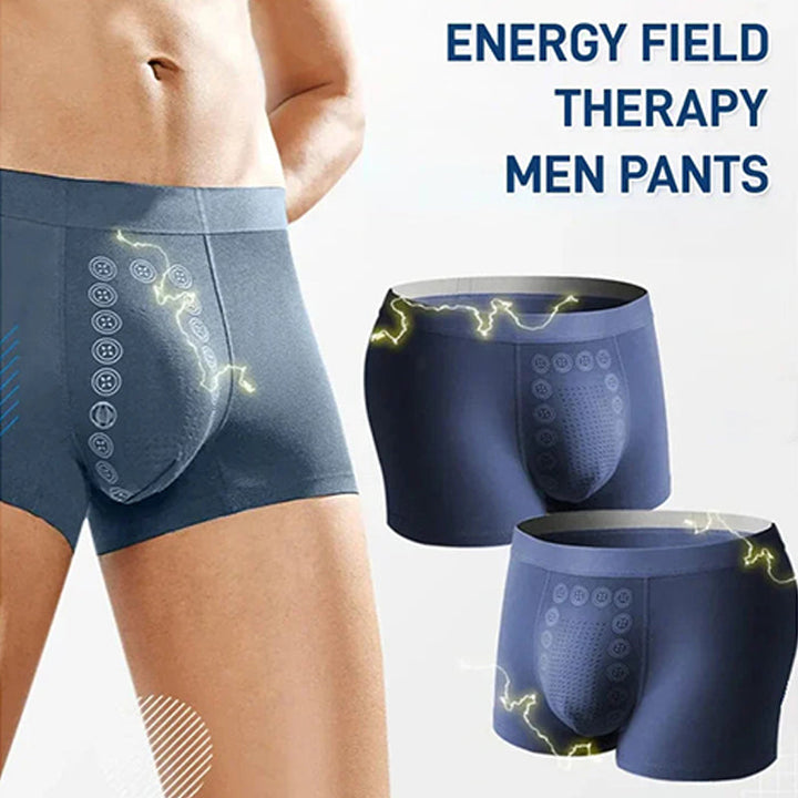 Men's Comfortable Support Boxer Briefs with Massage Fit