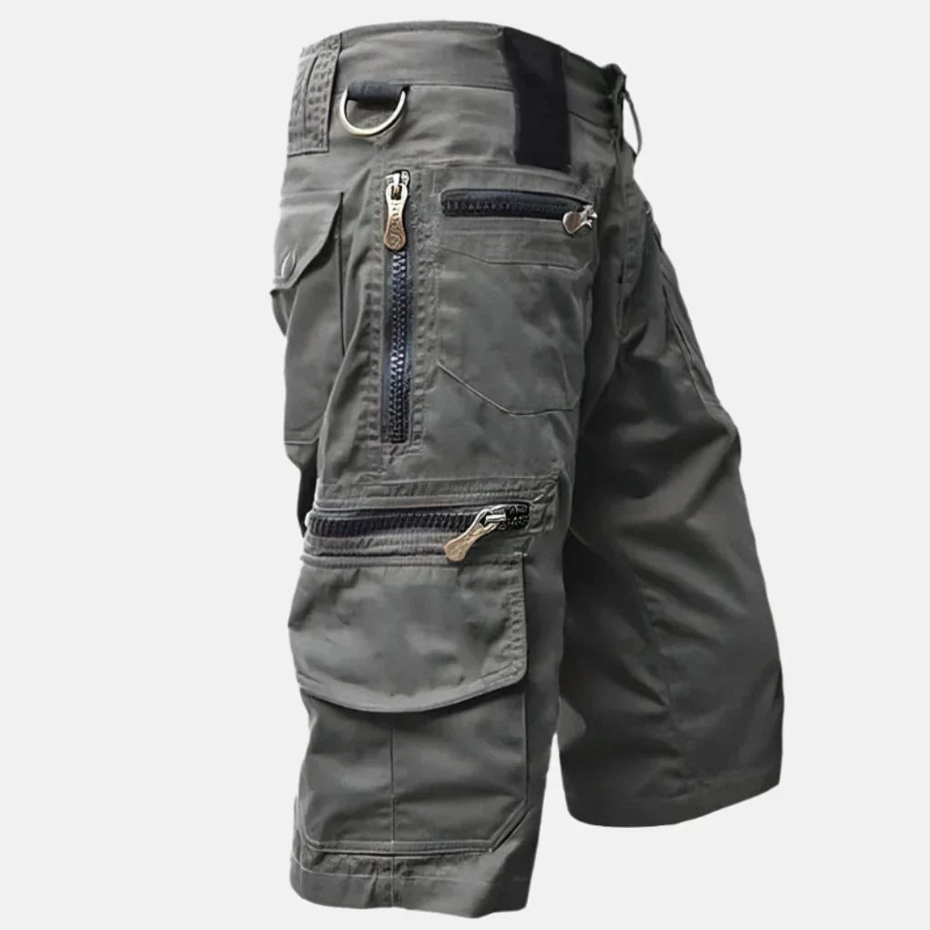 Men's Durable Multi-Pocket Cargo Shorts for Everyday Wear