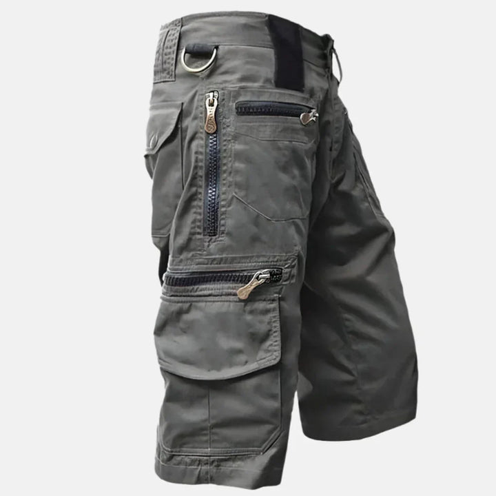 Men's Durable Multi-Pocket Cargo Shorts for Everyday Wear