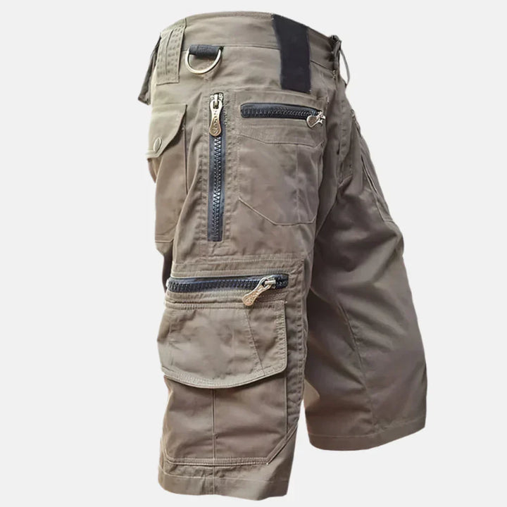 Men's Durable Multi-Pocket Cargo Shorts for Everyday Wear