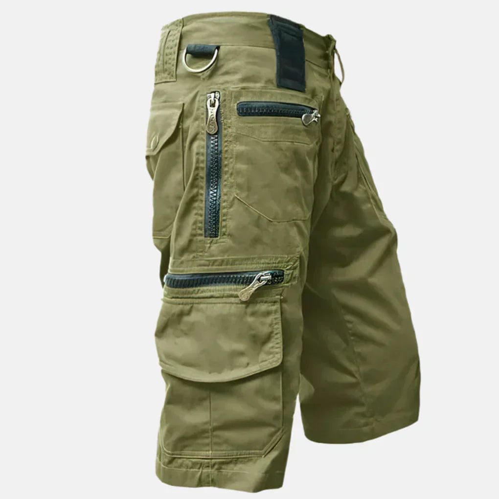 Men's Durable Multi-Pocket Cargo Shorts for Everyday Wear