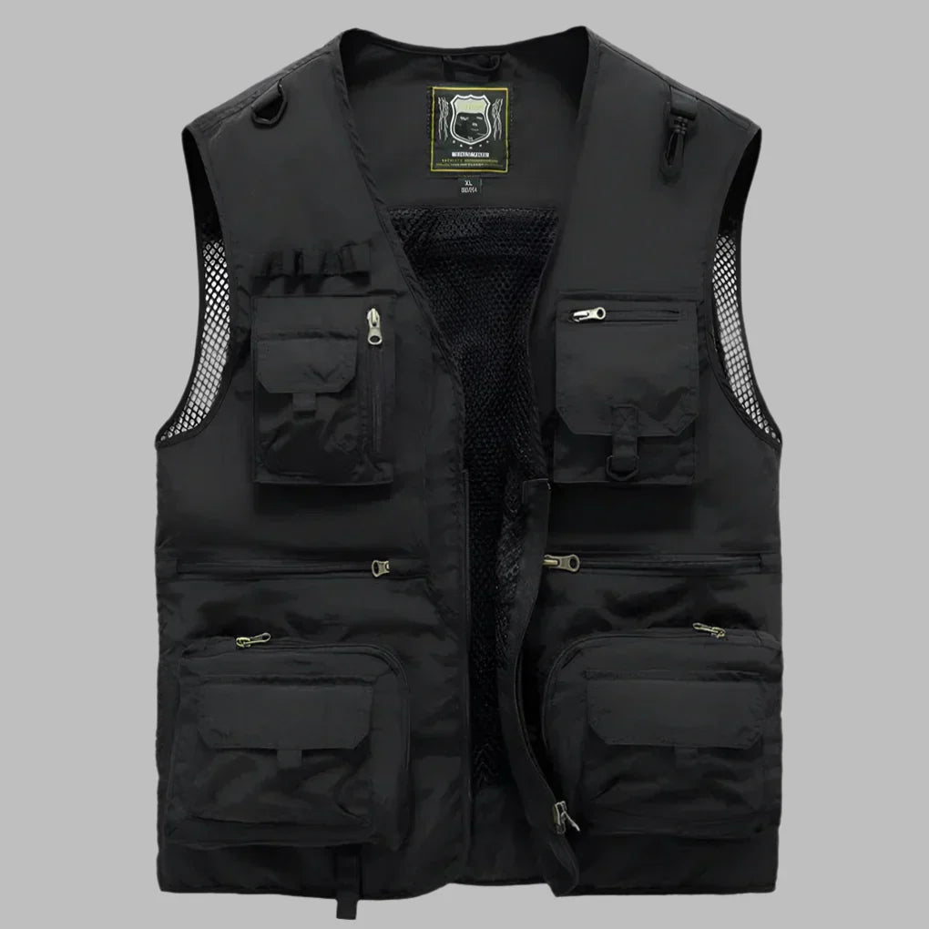 Men's Lightweight Outdoor Multi-Pocket Vest