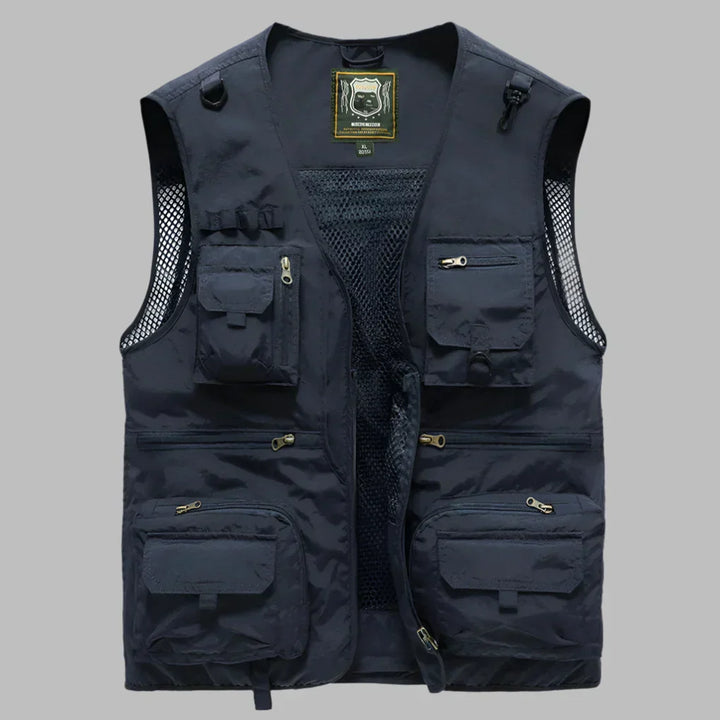 Men's Lightweight Outdoor Multi-Pocket Vest