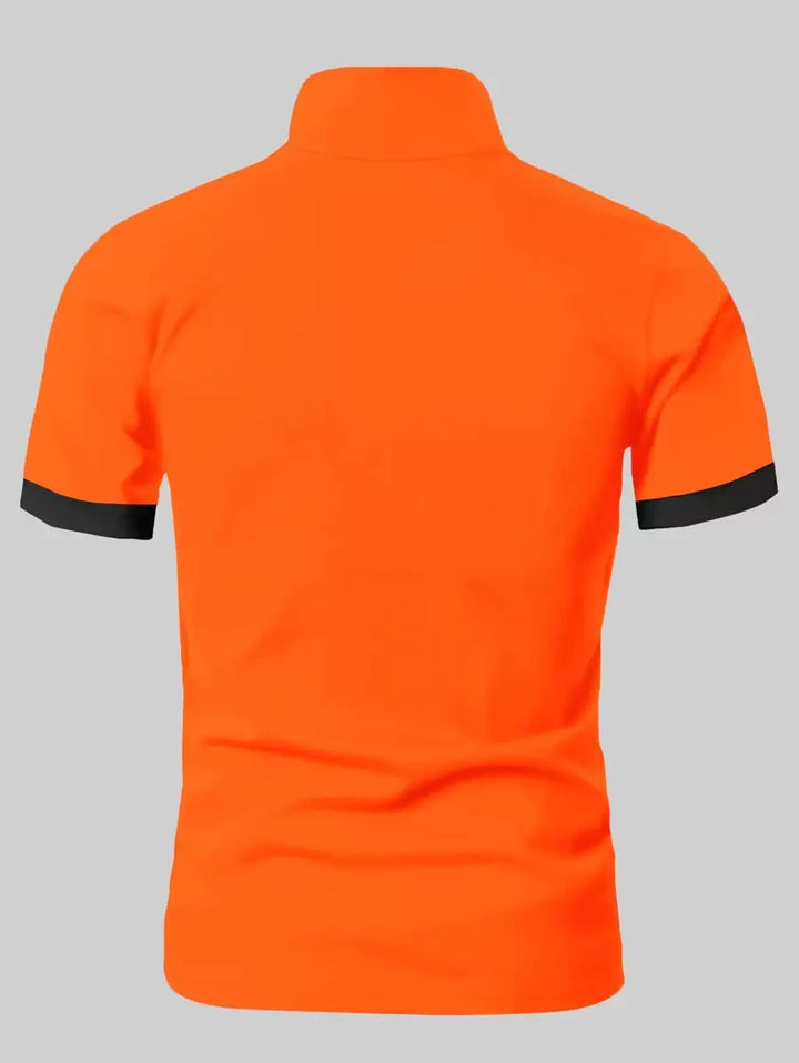 Men's Stylish Breathable Buttoned Polo Shirt