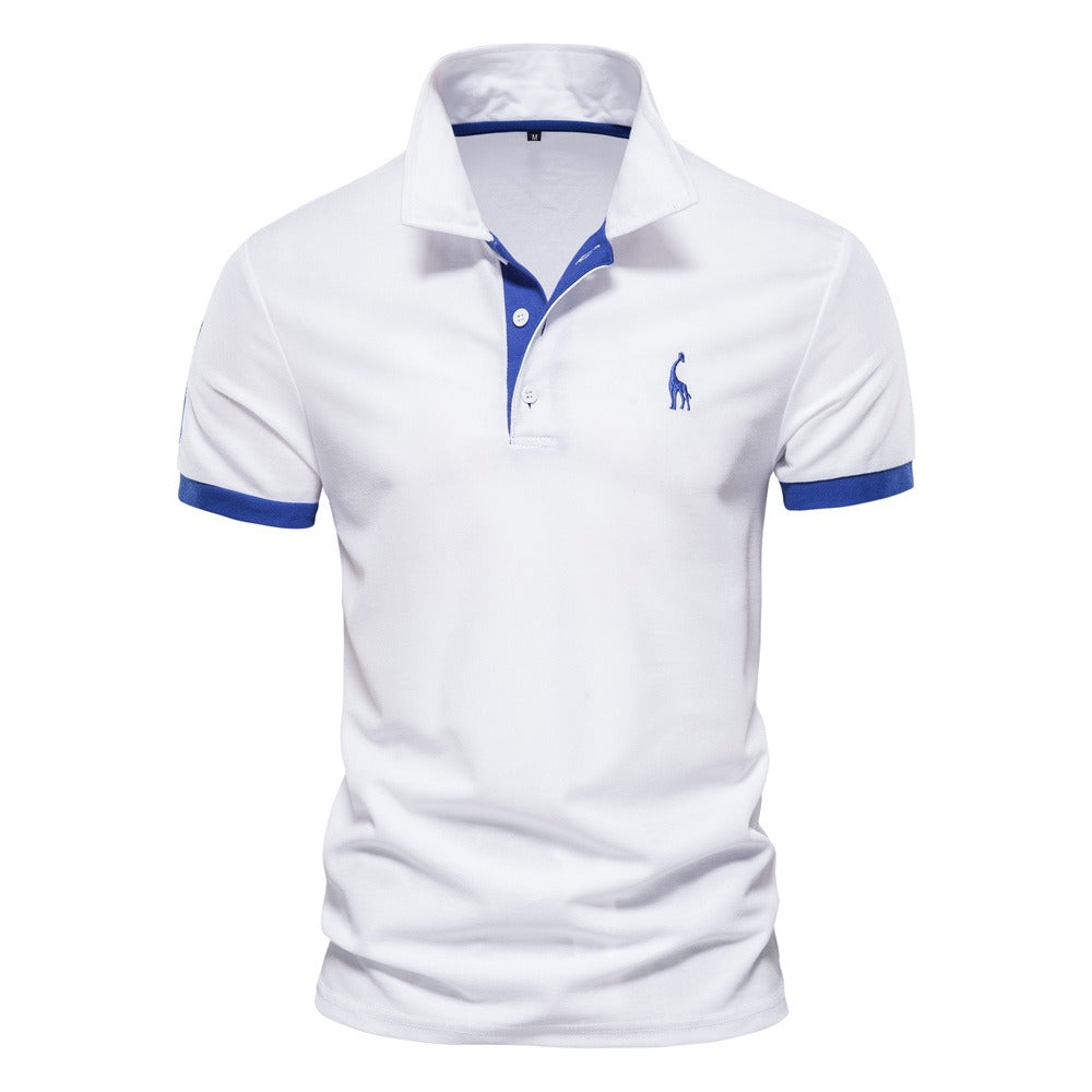 Men's Smart Casual Stretch Polo Shirt