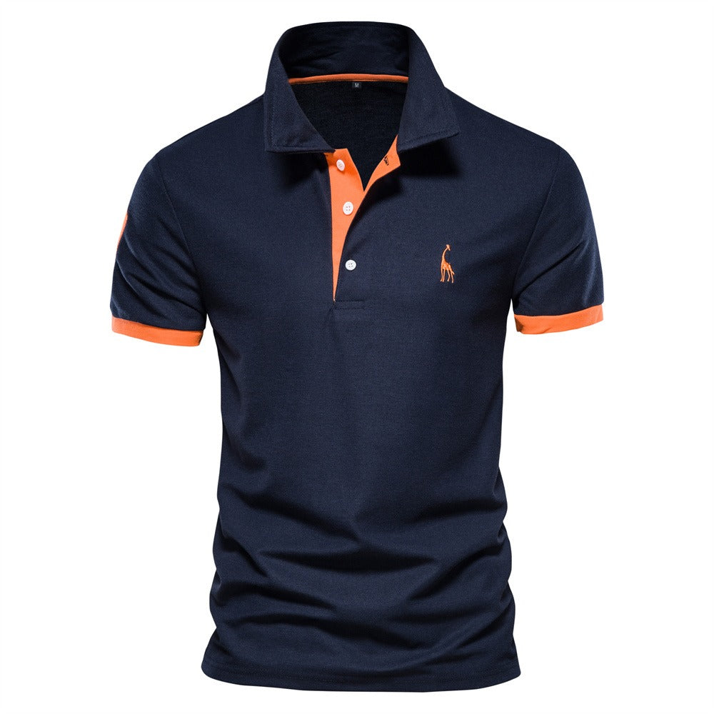 Men's Smart Casual Stretch Polo Shirt