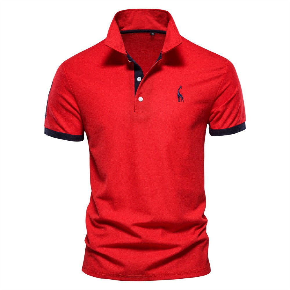 Men's Smart Casual Stretch Polo Shirt