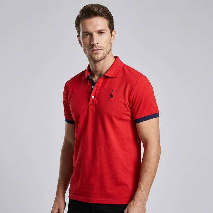 Men's Smart Casual Stretch Polo Shirt