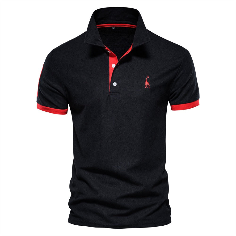 Men's Smart Casual Stretch Polo Shirt