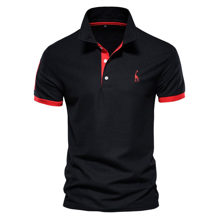 Men's Smart Casual Stretch Polo Shirt
