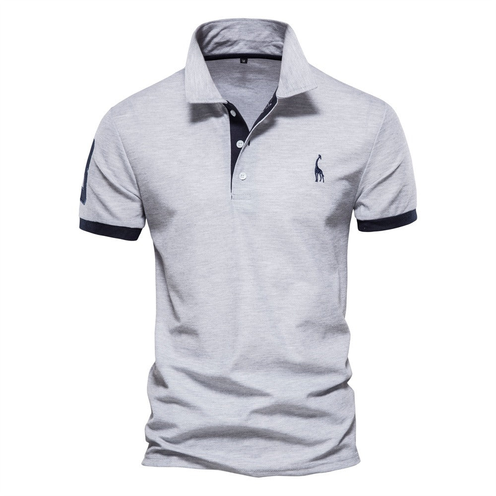 Men's Smart Casual Stretch Polo Shirt