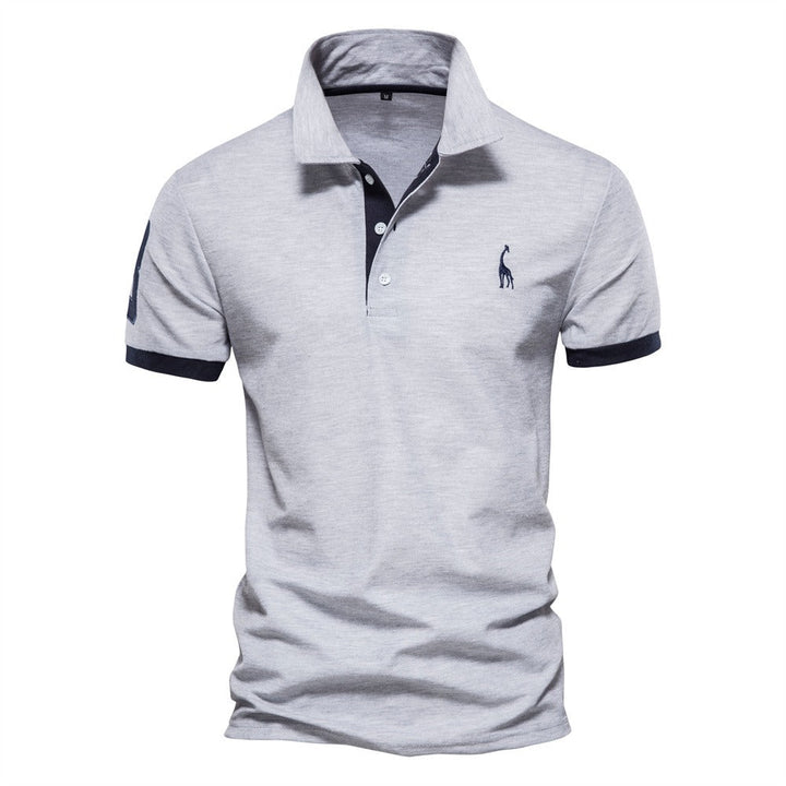 Men's Smart Casual Stretch Polo Shirt