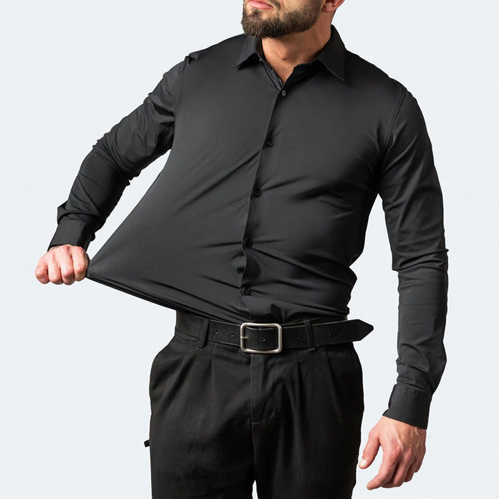 Men's Stretch Button-Down Shirt - Comfortable and Wrinkle-Free