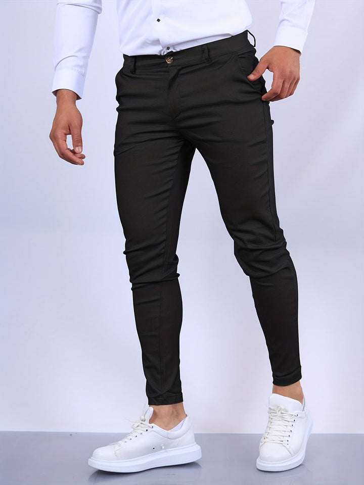 Men's Stretch Slim Fit Casual and Dress Pants