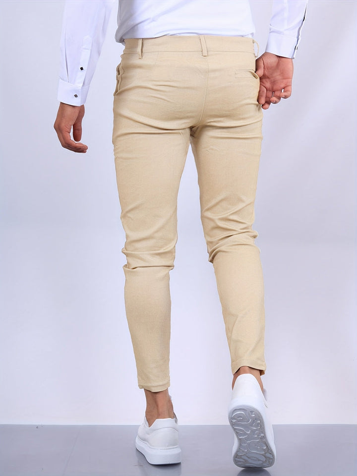 Men's Stretch Slim Fit Casual and Dress Pants