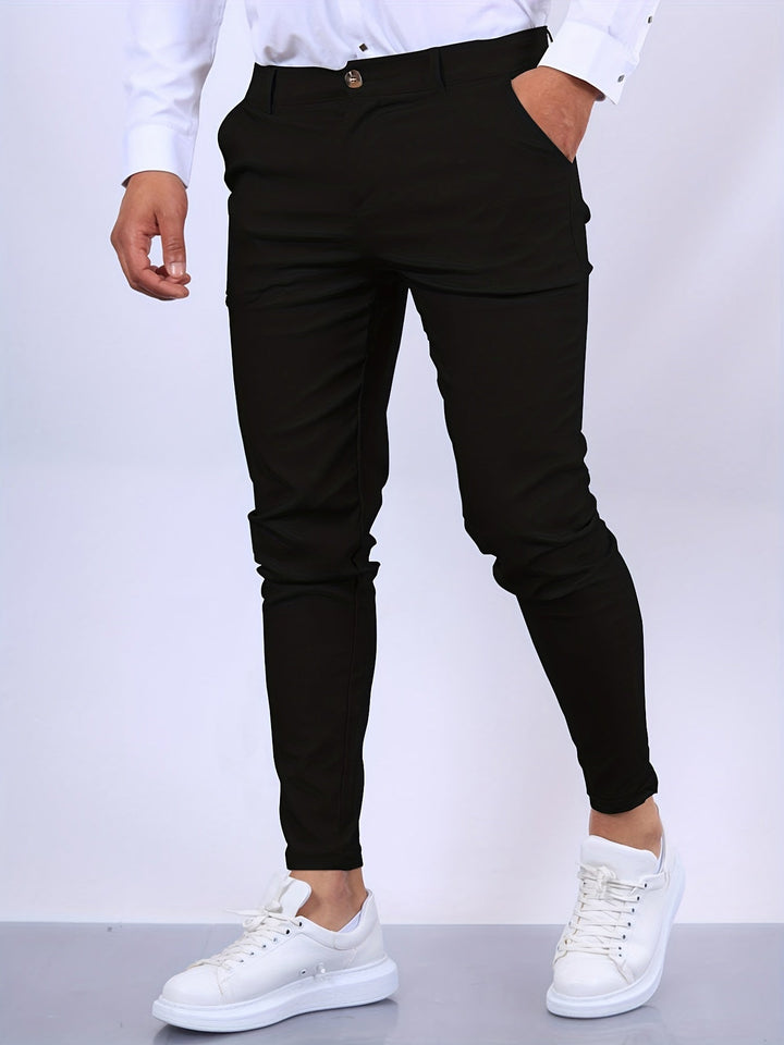 Men's Stretch Slim Fit Casual and Dress Pants