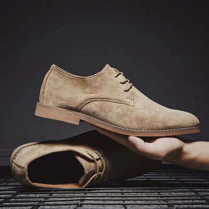 Men's Comfortable Suede Derby Shoes