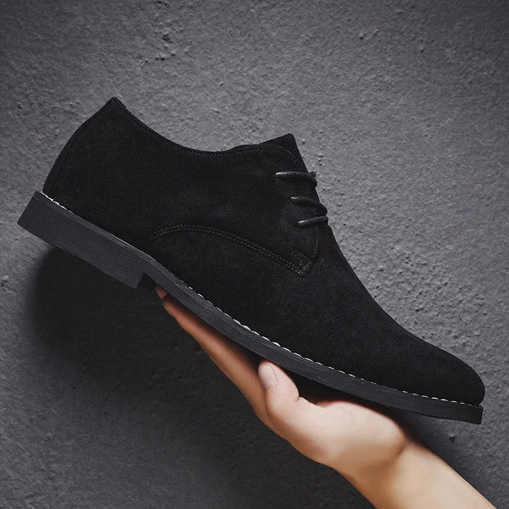 Men's Comfortable Suede Derby Shoes