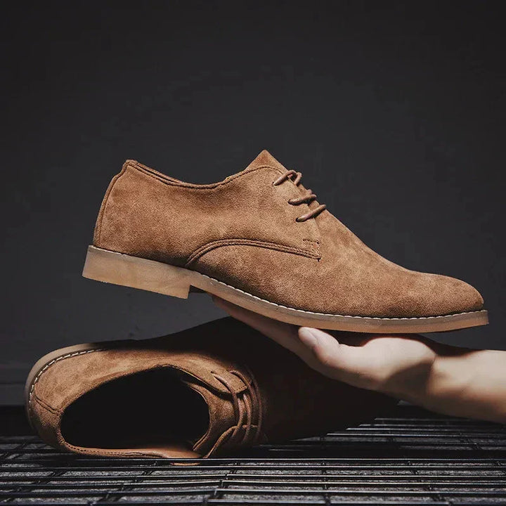 Men's Comfortable Suede Derby Shoes