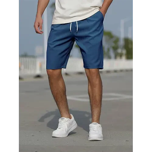 Men's Relaxed Fit High Waist Casual Shorts