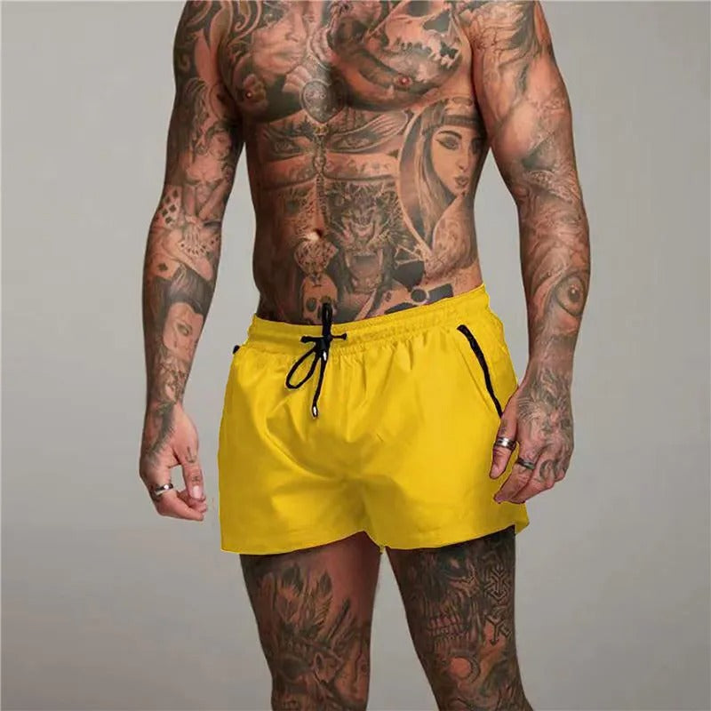 Men's Quick-Drying Stretch Swim Shorts