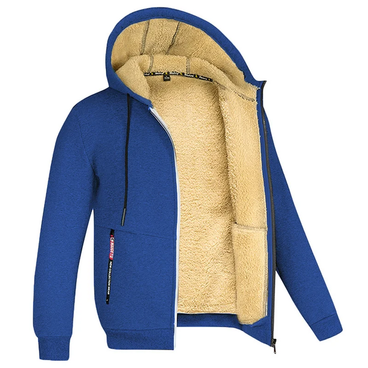 Men's Warm Sherpa Fleece Lined Hoodie