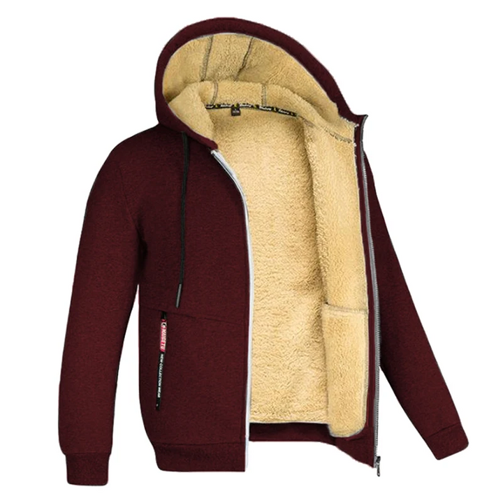 Men's Warm Sherpa Fleece Lined Hoodie